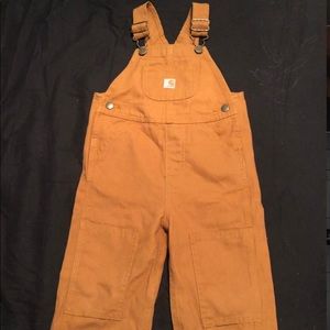 Carhartt toddler boys overalls